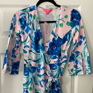 NWT Lilly Pulitzer Misha Dress XS Pink Tropics